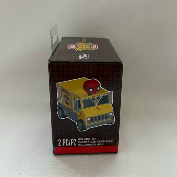 NEW 2024 Funko Bitty Pop Rides DEADPOOL'S CHIMICHANGA TRUCK Deadpool IN HAND - Picture 3 of 6